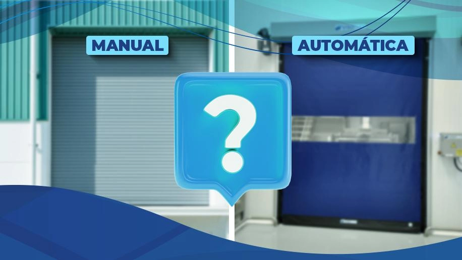 Portas de Enrolar: Automática ou Manual